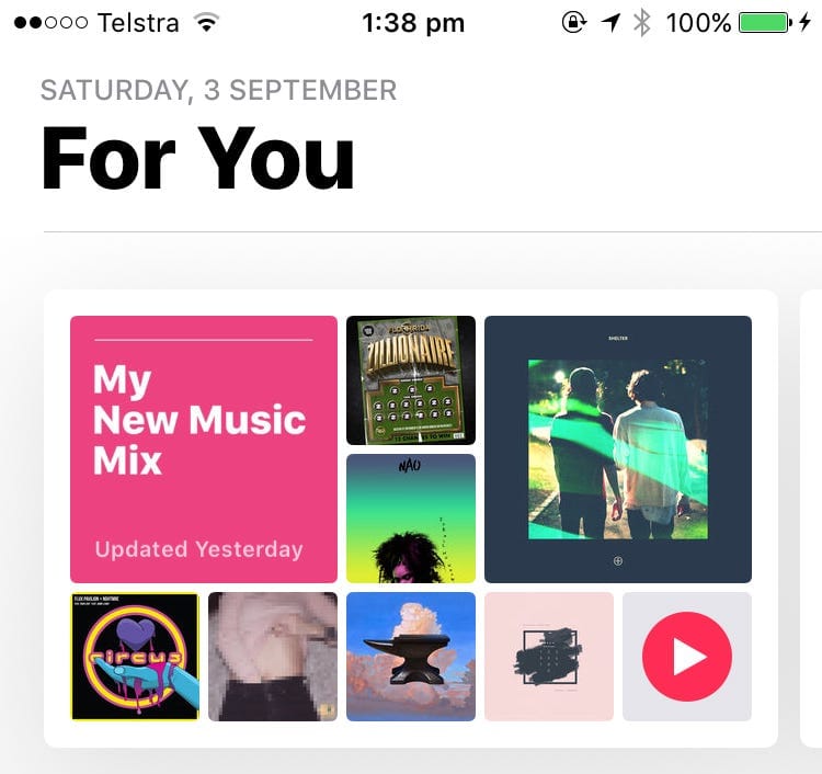 Apple Music adds ‘My New Music Mix’ playlist to take on Spotify ‘Discover Weekly’