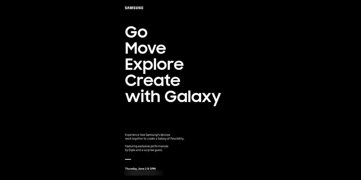 Samsung Galaxy event enters the constellation New York June 2 (June 3 in Australia)