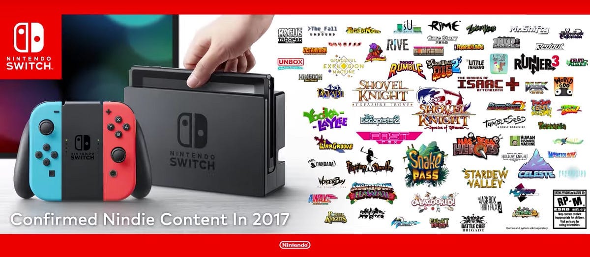 A list of indie games coming to the Nintendo Switch in 2017