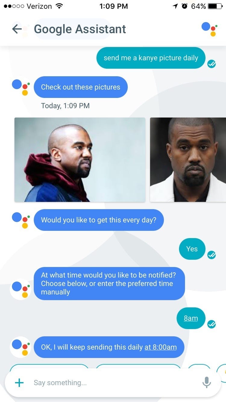 The only reason why you’d get Google Allo