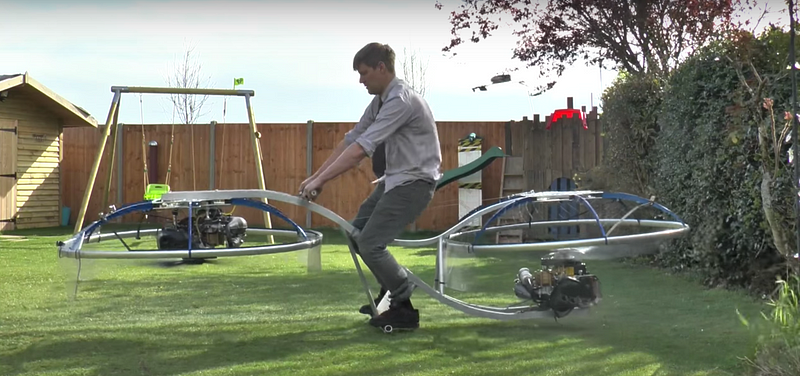 A real hoverbike.