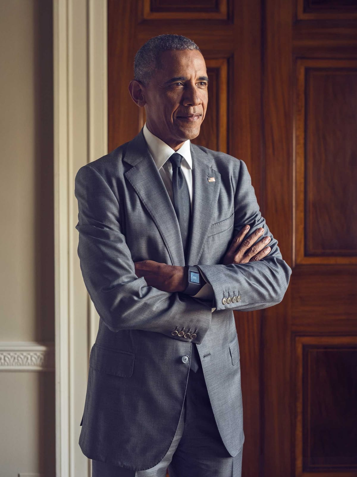 Barack Obama: Fitbit Surge wearer and guest-editor of Wired for November 2016