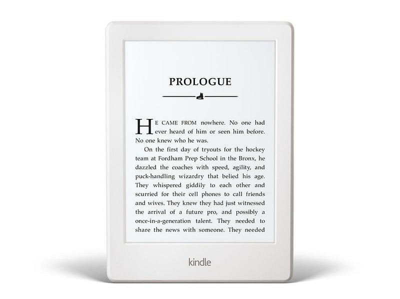 New: Two Kindle’s — now in white