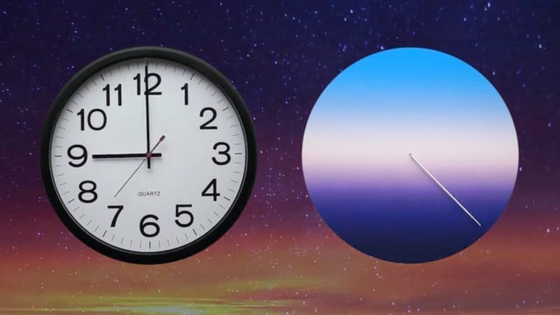 New: ‘Today’ is a clock that represents every day as a single hour, makes one full rotation each…