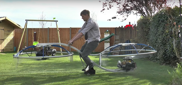 A real hoverbike.