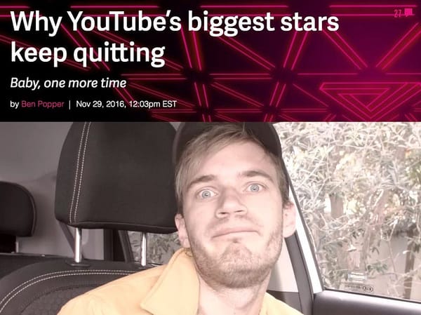 The Verge keeps fake PewDiePie clickbait on its homepage