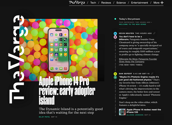 The Verge launches radical redesign
