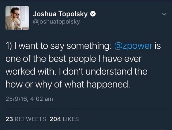 Original Verge editor-in-chief Joshua Topolsky vouches for Ziegler