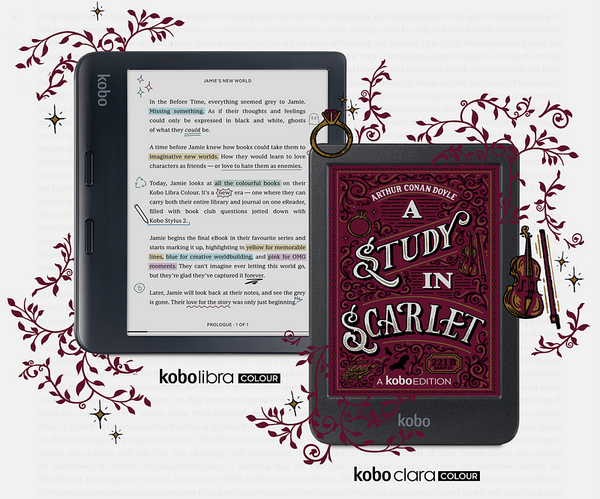 New: Colour e-readers from Kobo shake e-ink up